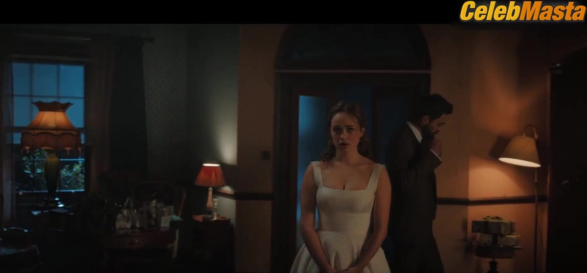 Rose Williams' Ass and Boobs Scene in Locked In