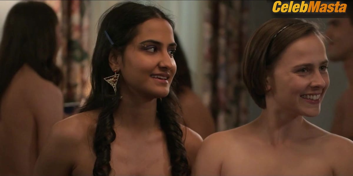 Pauline Chalamet, Amrit Kaur, Lauren Spencer and Nili Rain Segal's Tits Scene in The Sex Lives Of College Girls