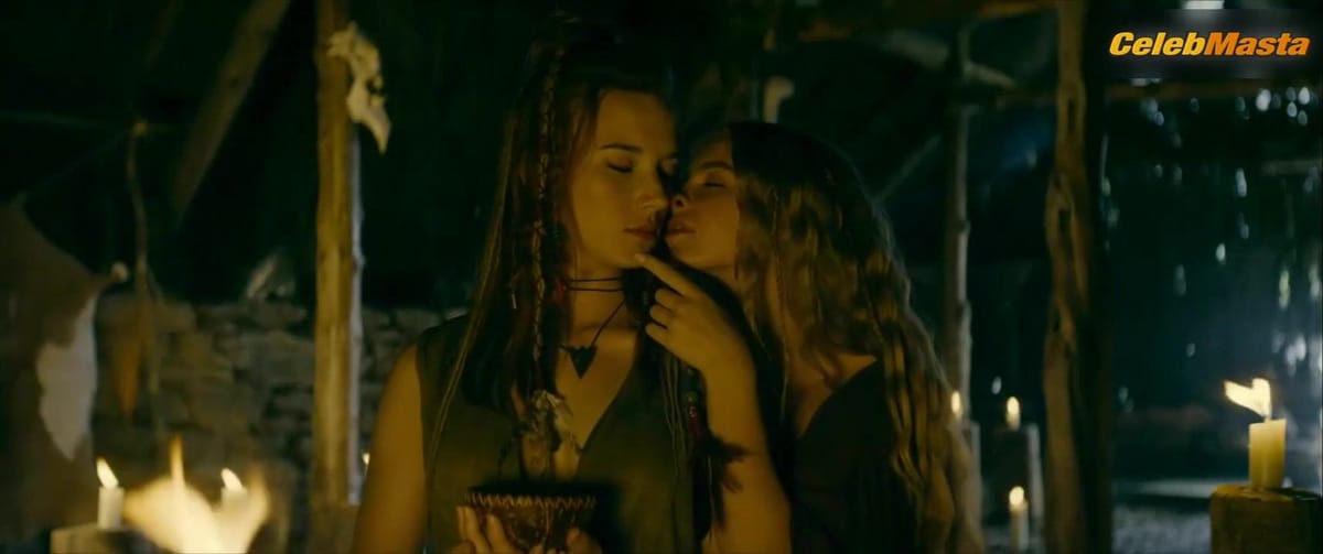 Aria Bedmar and Maria Marnez's Lesbian Sex Scene in The Cavern Crimes