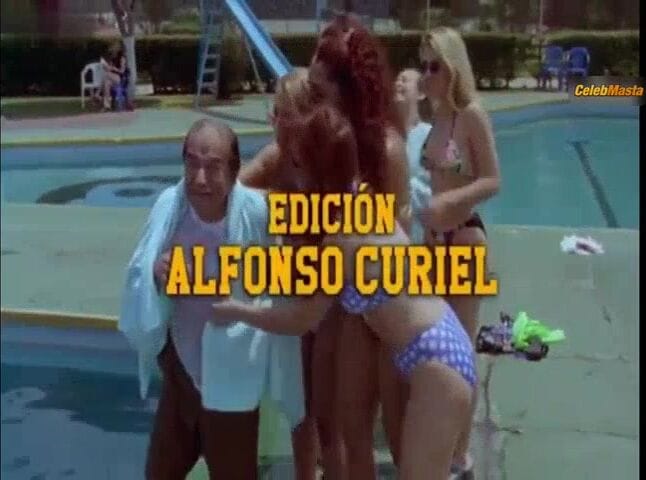 Jacaranda Alfaro Swimsuit Scene from Internado Para Senoritas