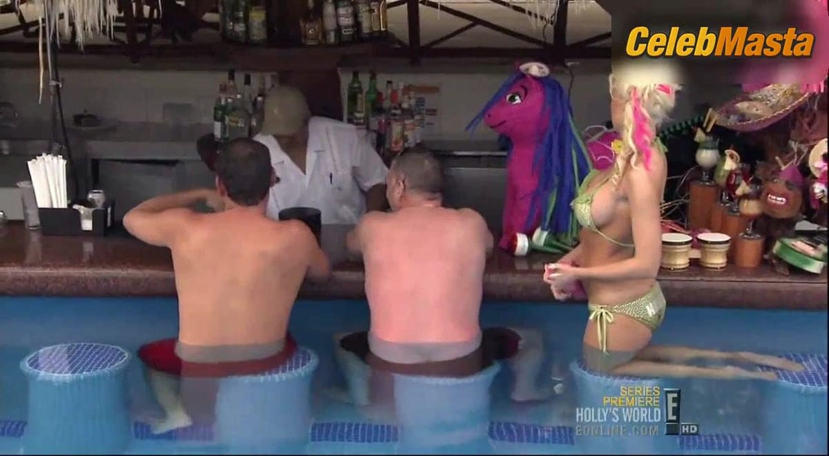 Holly Madison's Swimsuit Scene in Holly's World