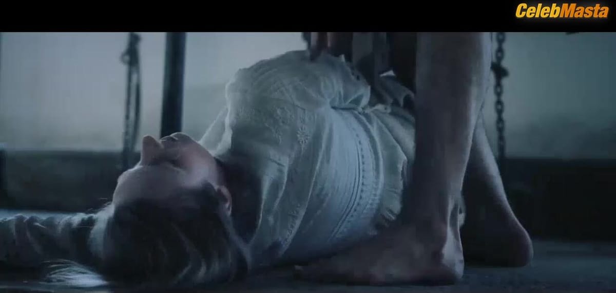Rikke Eberhardt Knudsen Underwear Scene from Knyttet Til Helvede. Paradis