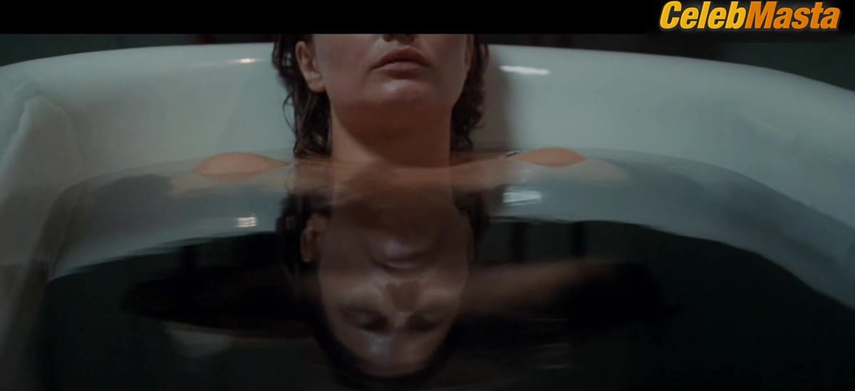 Iben Akerlie Bares Boobs Scene in Lake Of Death