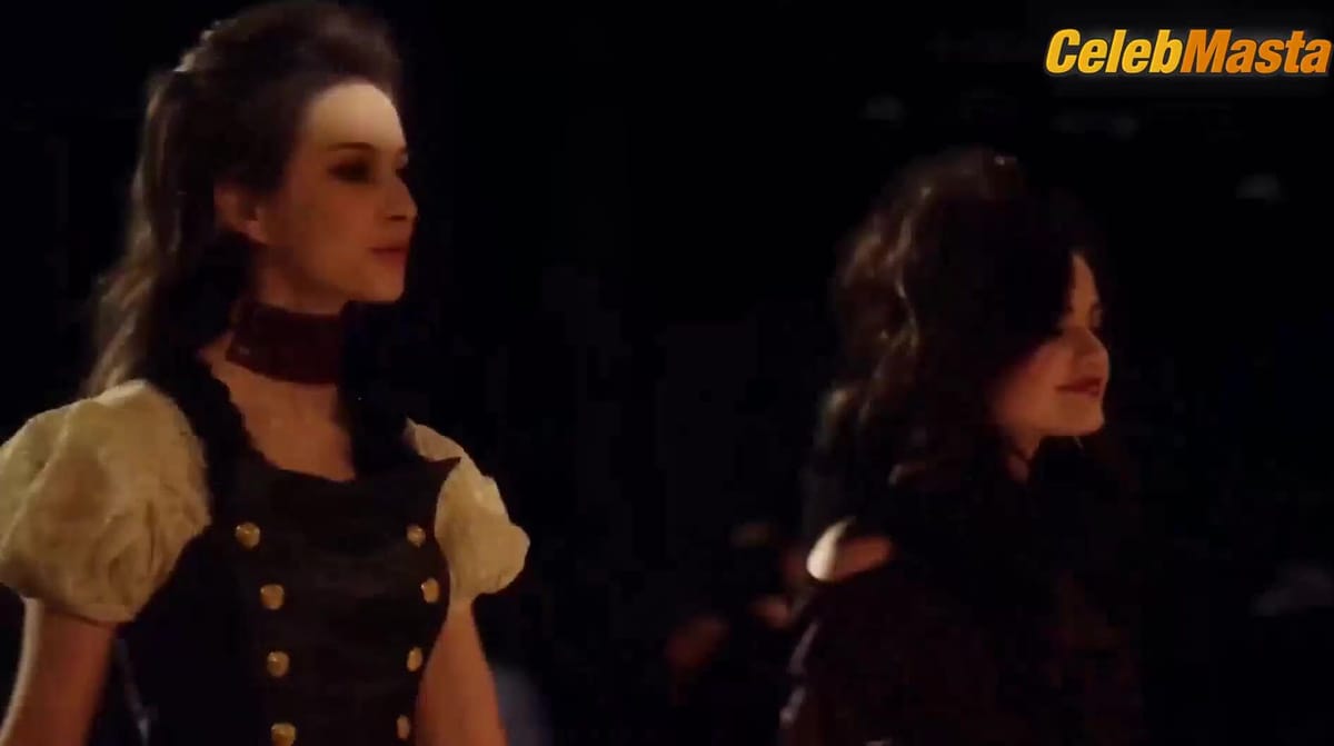 Ashley Benson, Lucy Hale, Troian Bellisario, Shay Mitchell and Janel Parrish's Sexy Scene in Pretty Little Liars
