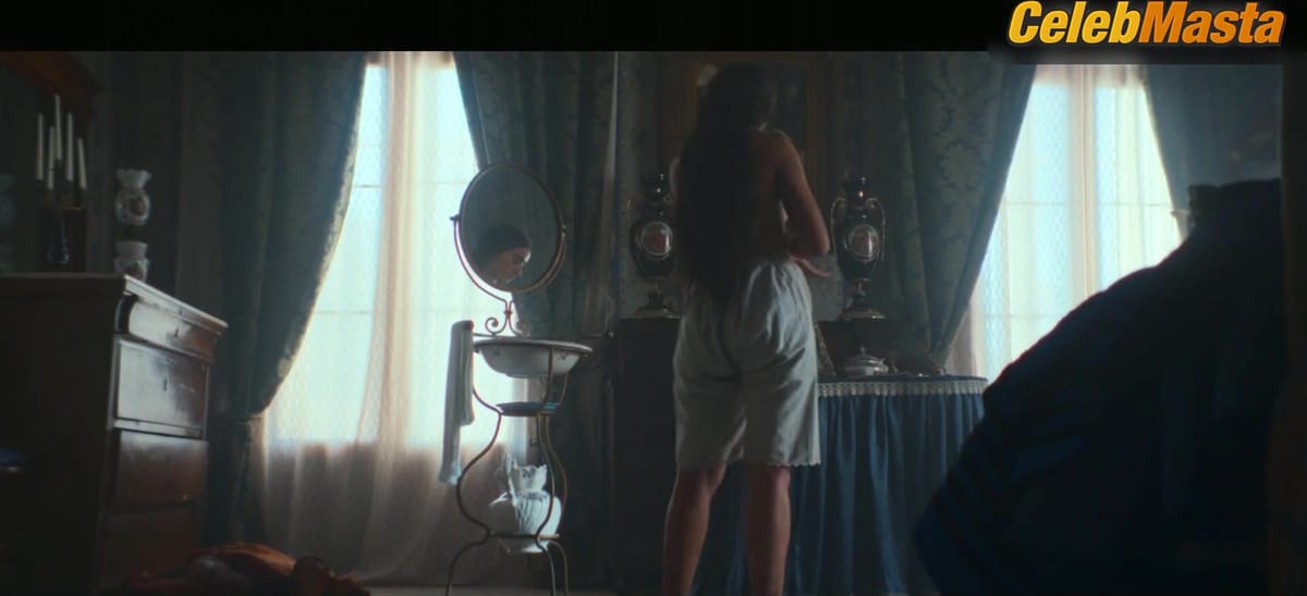 Michela De Rossi's Tits Scene from Brigands The Quest For Gold