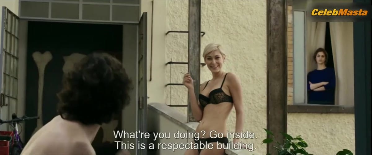 Miriam Leone, Michela Andreozzi and Unknown Boobs, Underwear Scene from Unique Brothers