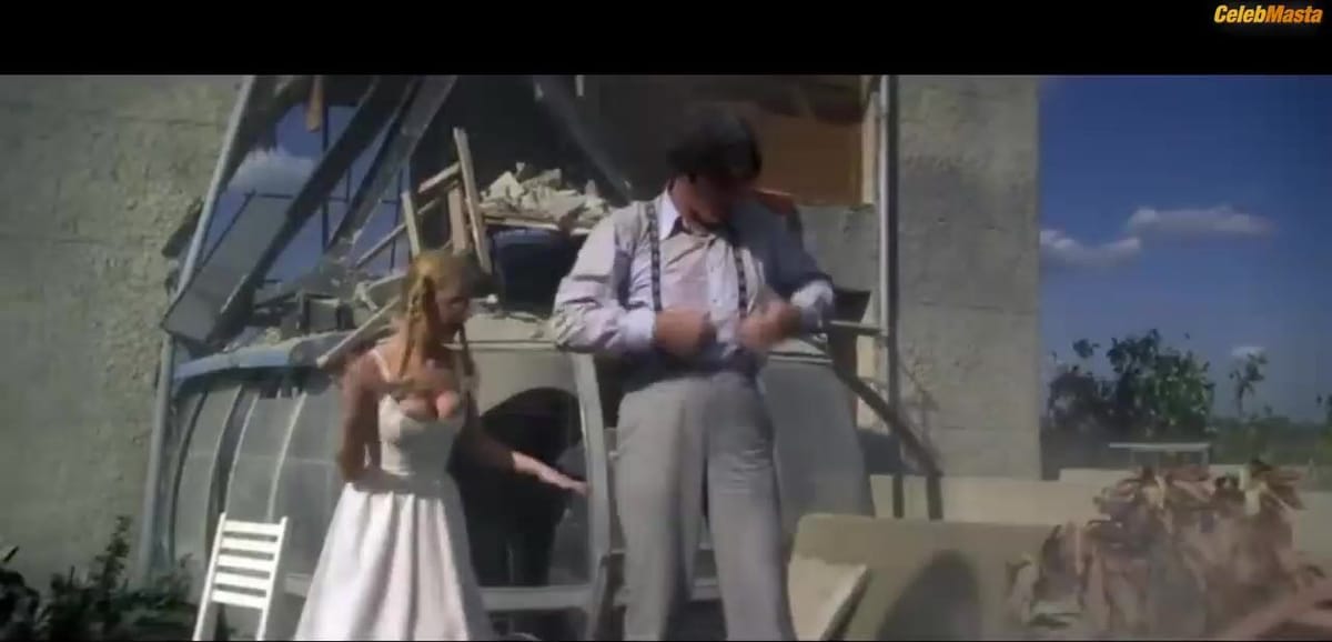 Blanche Ravalec's Sexy Scene in Moonraker