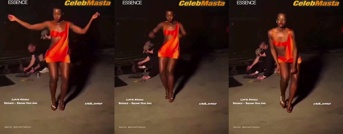Lupita Nyong'o Sexy Scene in Lupita Nyong'o Sexy Dancing