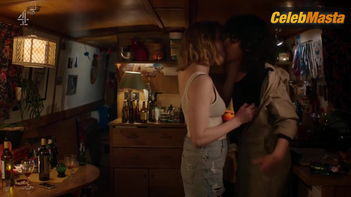 Desiree Akhavan and Niamh Algar Lesbian Sex Scene from The Bisexual