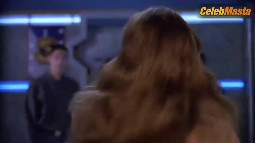 Claudia Christian's Sexy Scene from Babylon 5