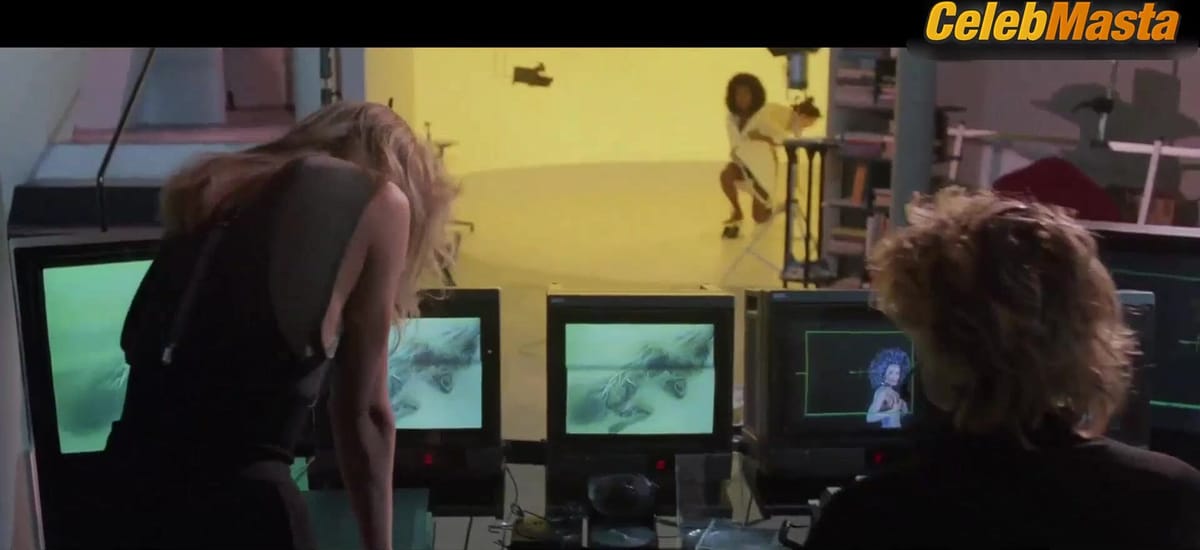 Virginia Hey and Carin Mcdonald's Booty, Boobs Scene in Obsession A Taste For Fear