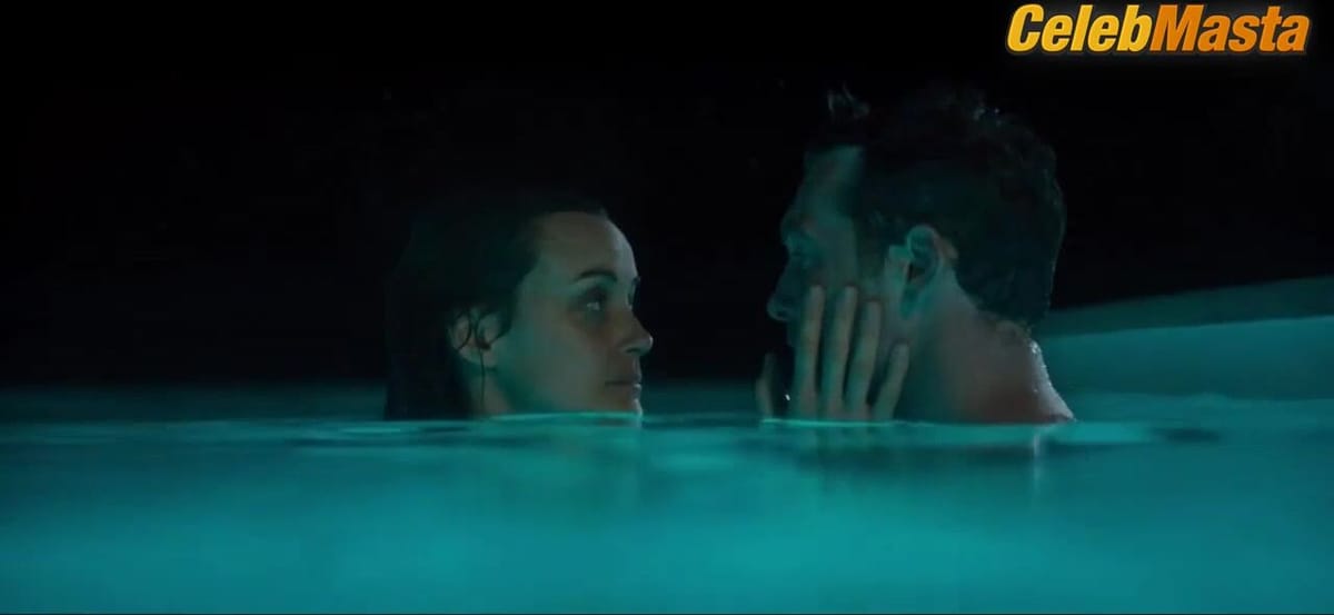 Taylor Schilling Flaunts Bikini Scene in The Titan