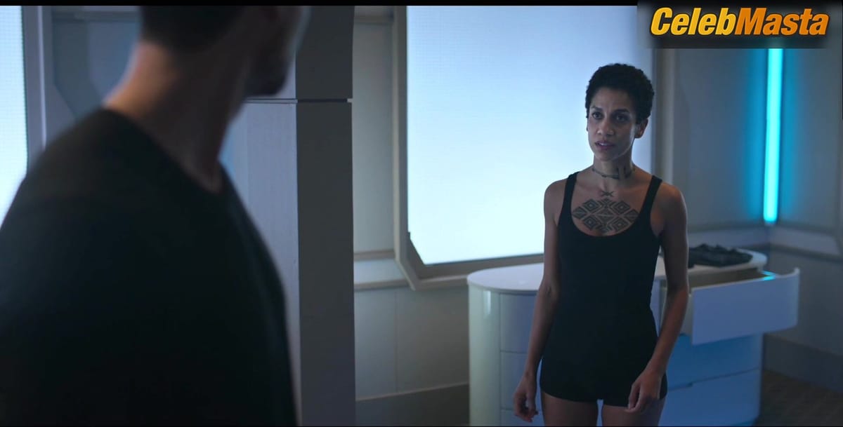 Dominique Tipper's Underwear Scene in The Expanse