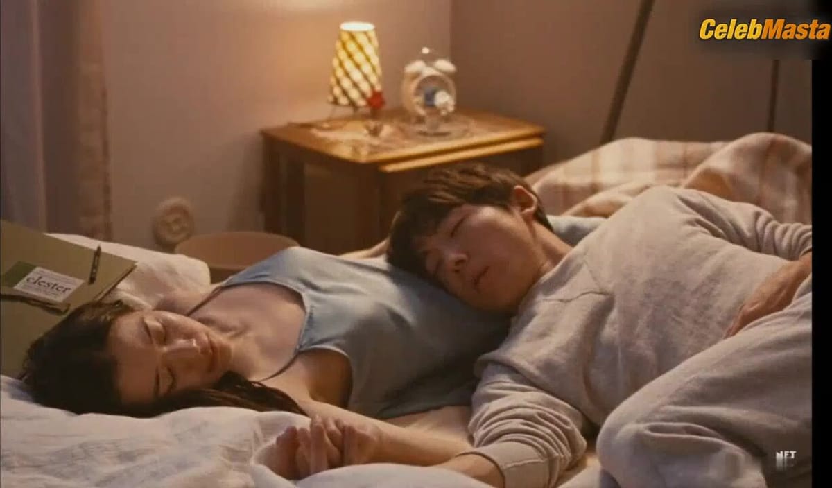 Yu Aoi Tits and Underwear Scene in Romance Doll