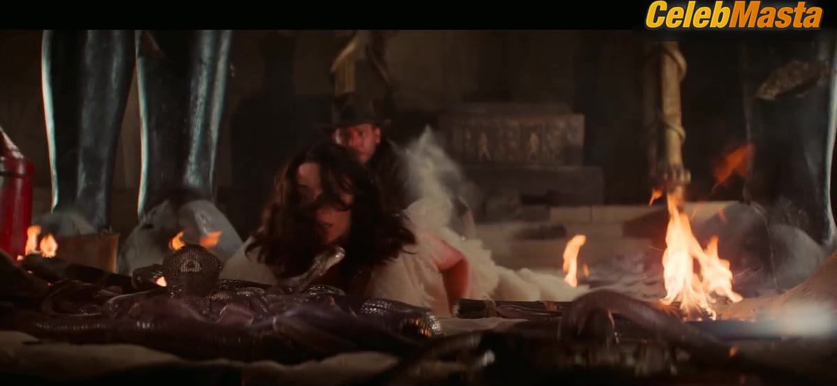 Karen Allen's Underwear Scene from Raiders Of The Lost Ark