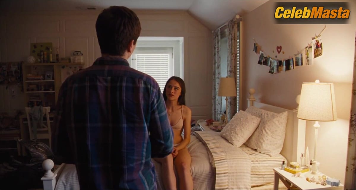 Raffey Cassidy's Tits, Underwear Scene in The Killing Of A Sacred Deer