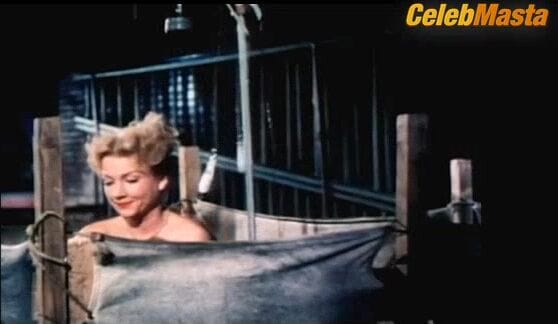 Anne Baxter nude/sexy scene in Carnival Story