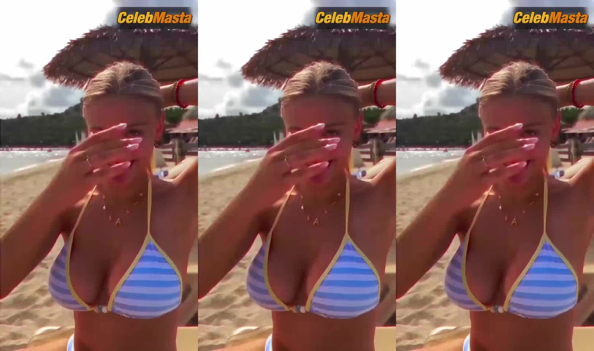 Alyvia Alyn Lind Tits, Swimsuit Scene from Alyvia Alyn Lind Sexy In Is At The Beach