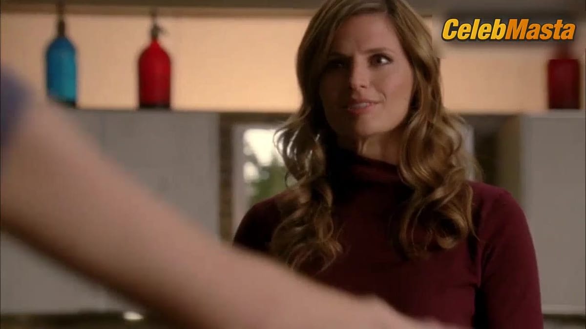 Darby Stanchfield's Underwear Scene from Castle