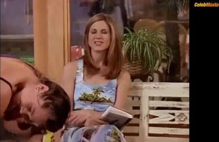 Christine Taylor's Tits and Swimsuit Scene in Friends