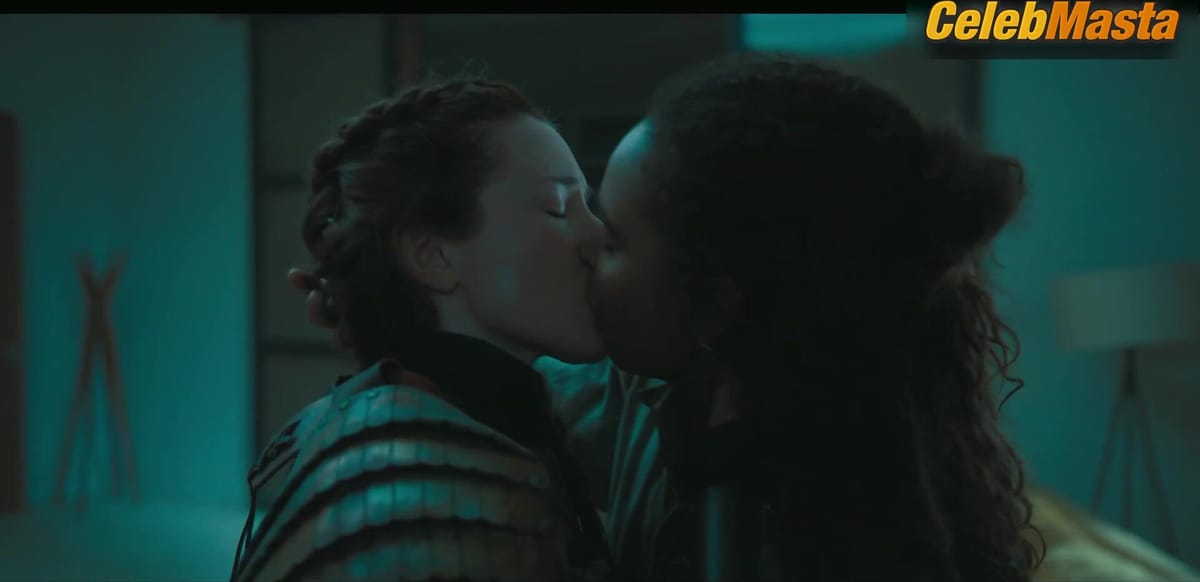 Nesta Cooper and Eden Epstein's Lesbian Scene in See