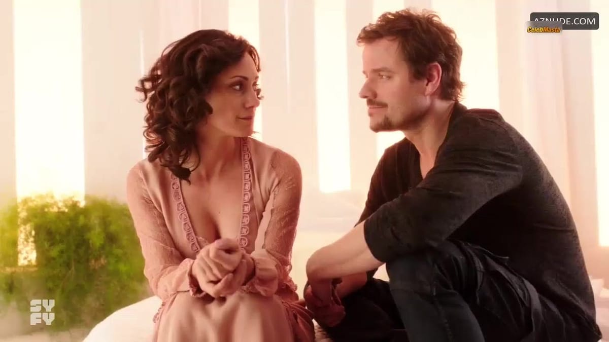 Natalie Brown Flaunts Underwear Scene in Dark Matter