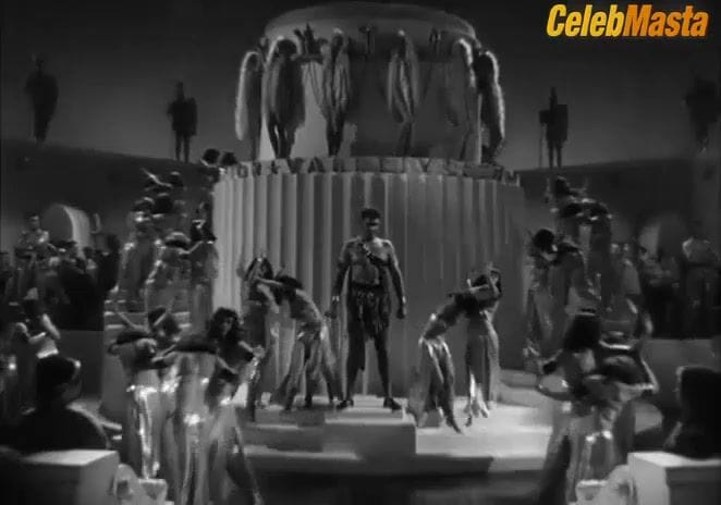 Lucille Ball's Tits Scene from Roman Scandals