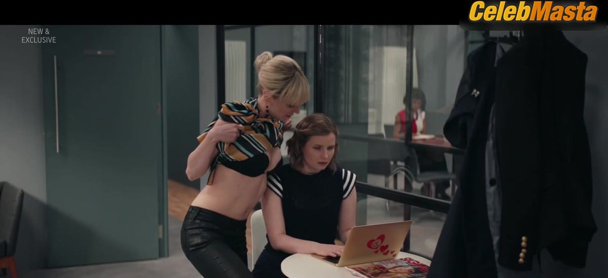 Lydia Wilson's Underwear Scene from Flack