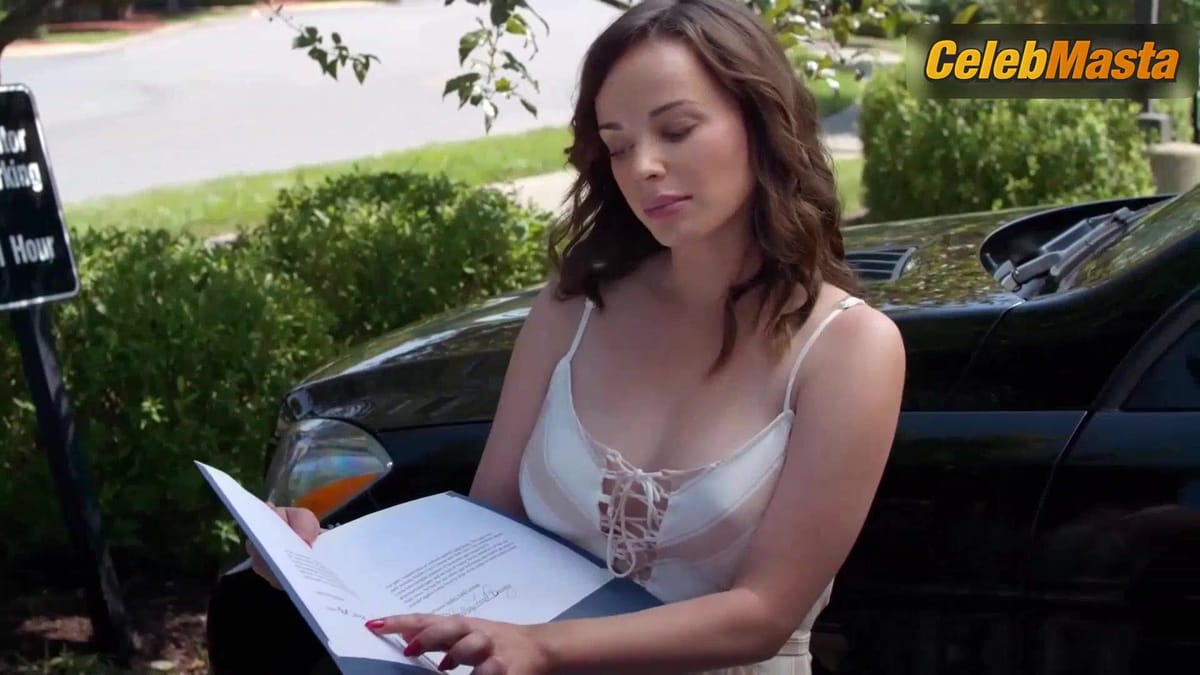 Ashley Rickards Tits Scene from Pretty Little Stalker