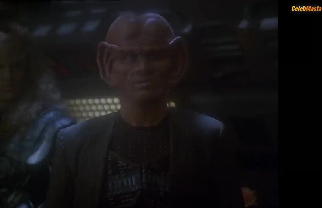 Nana Visitor Tits Scene in Star Trek Deep Space Nine