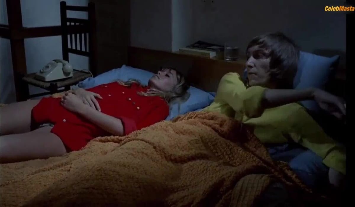 Susan George's Underwear Scene from Die Screaming Marianne