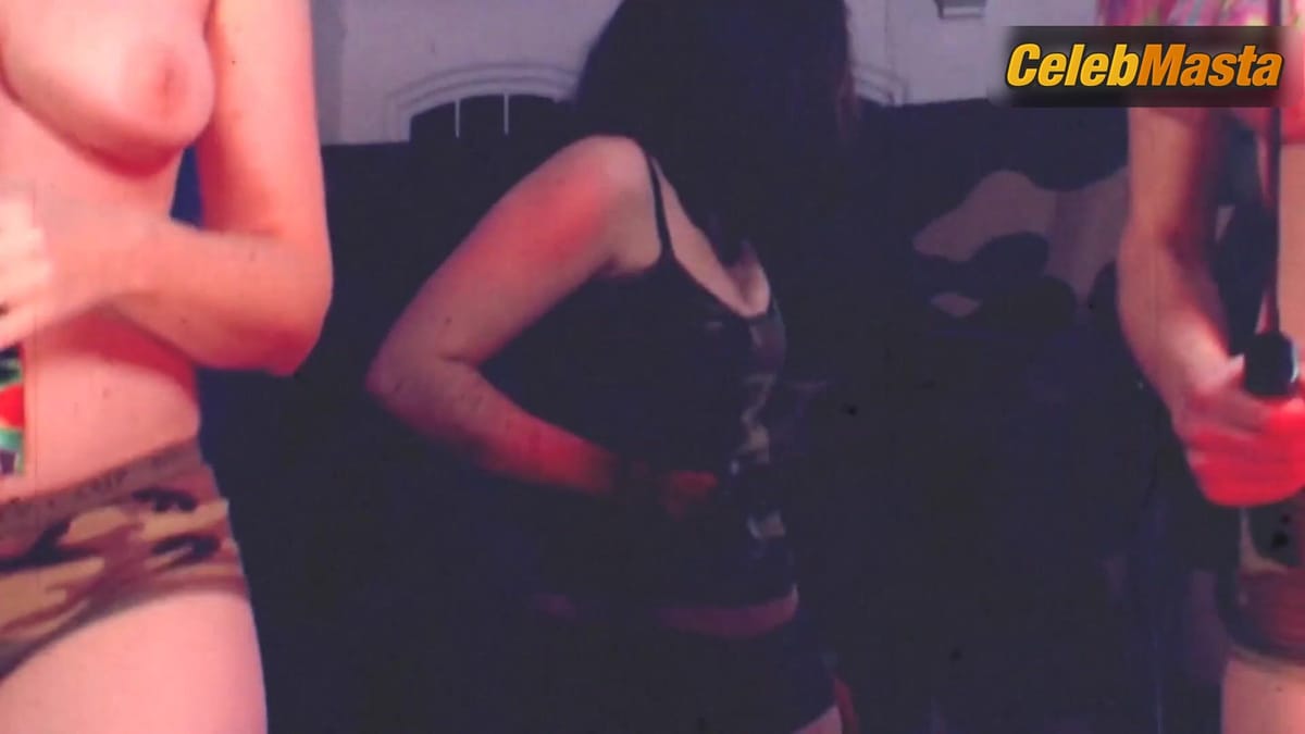 Sarah Nicklin, Aurora Grabill and Ali Johnston Boobs Scene in The Disco Exorcist