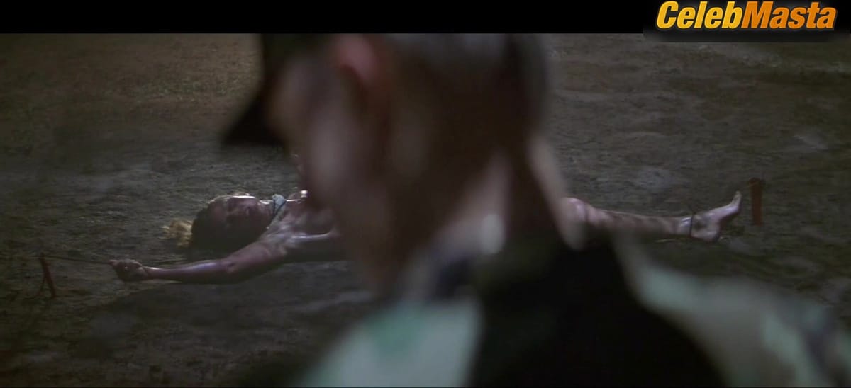 Leslie Stefanson's Tits Scene in The General's Daughter
