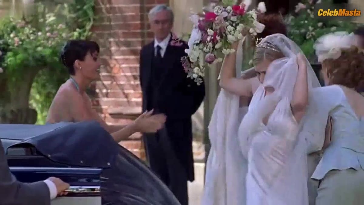 Sarah Parish's Underwear Scene in The Wedding Date
