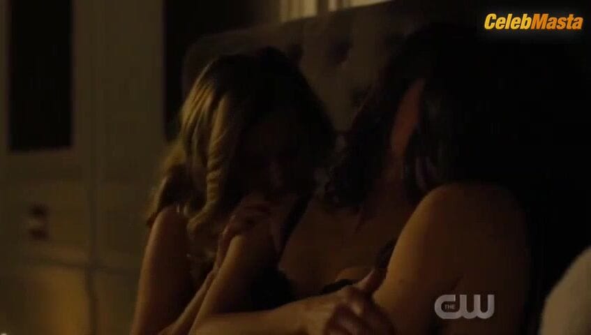 Poppy Drayton Bares Alluring Scene in Charmed