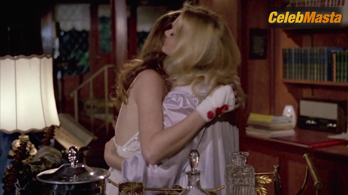 Lynda Day George and Mary Beth McDonough Sex Scene from Mortuary