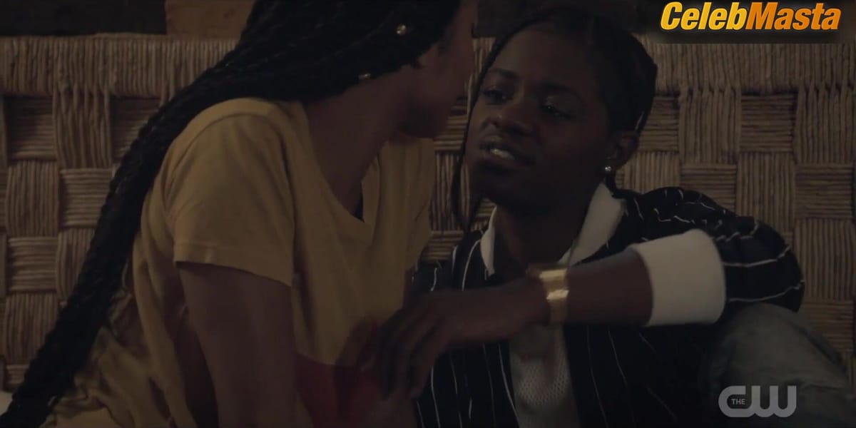 Chelsea Tavares and Bre-Z's Lesbian Scene in All American