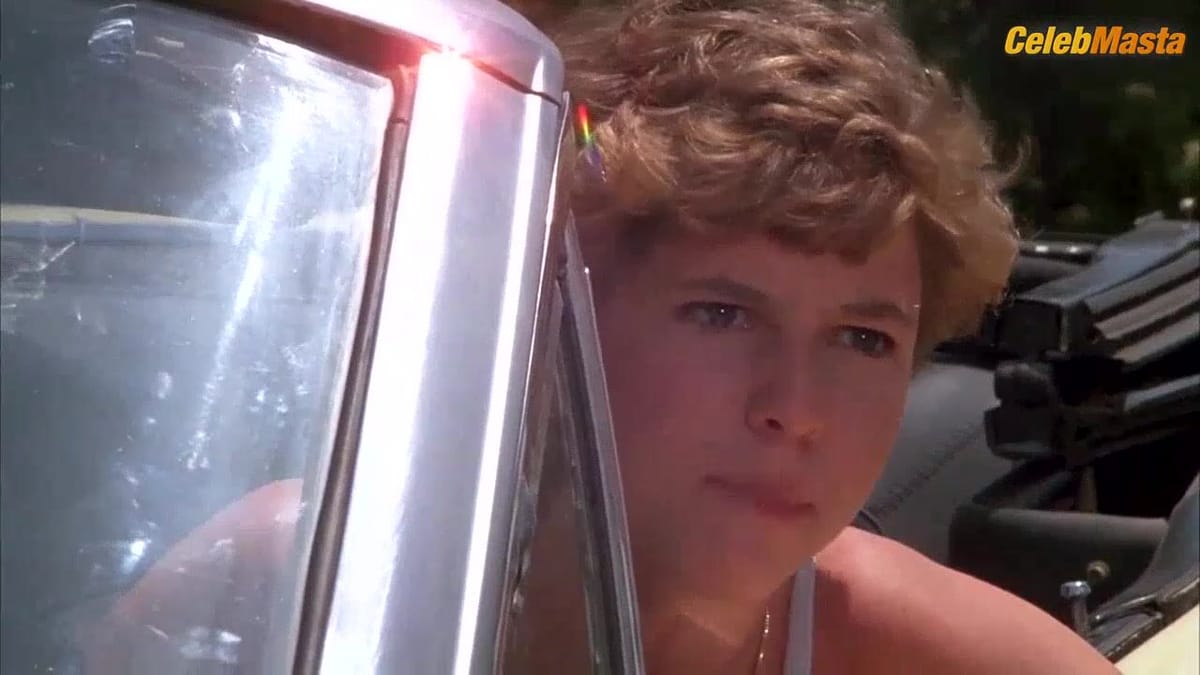 Kristy McNichol's Tits Scene from White Dog