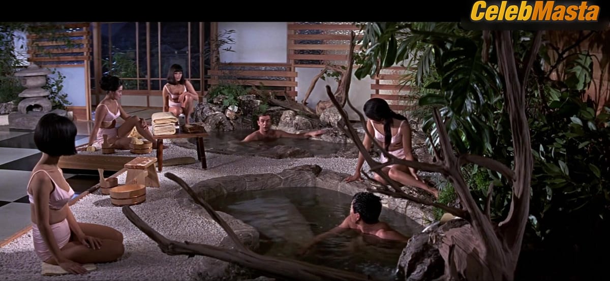 Akiko Wakabayashi's Underwear Scene in You Only Live Twice