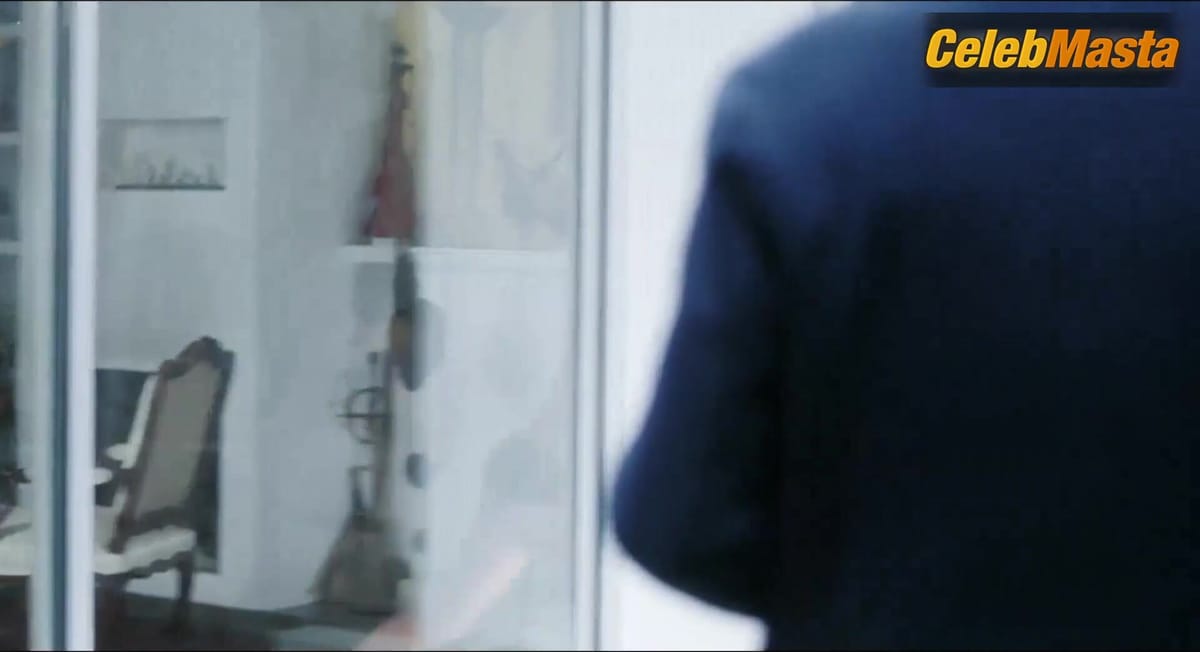 Billie Blain's Boobs Scene in La Sainte Famille