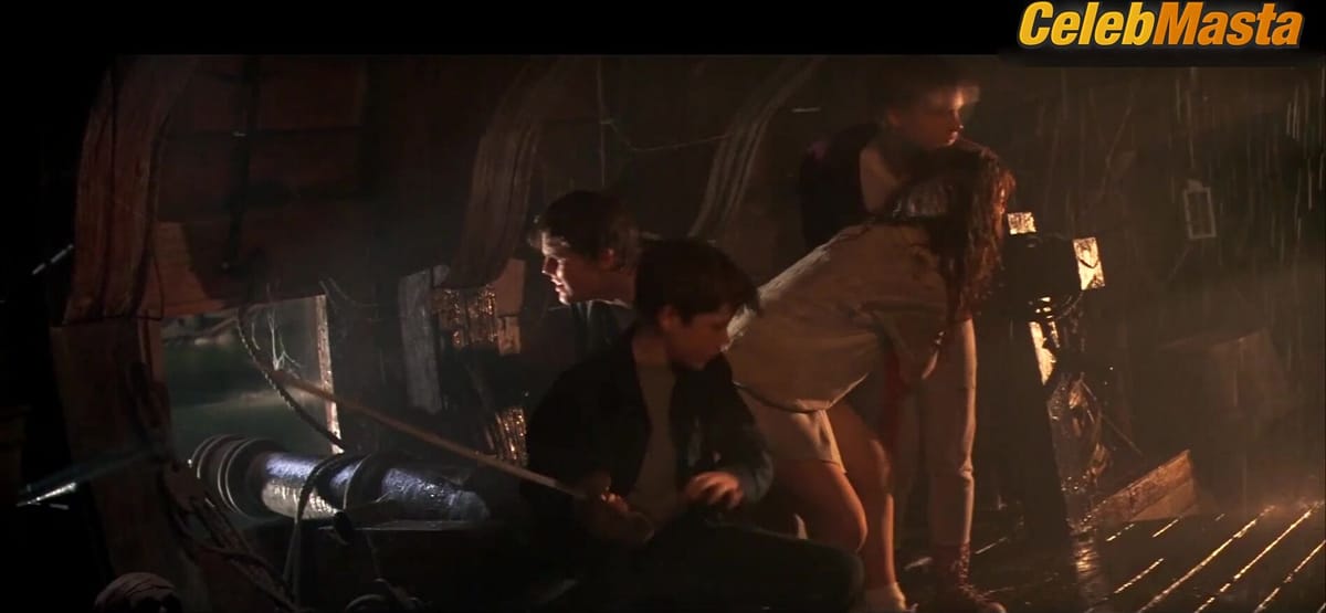 Kerri Green's Underwear Scene from The Goonies