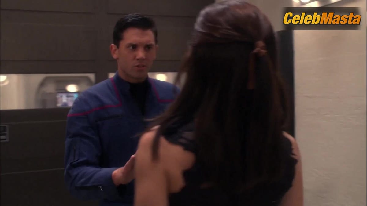 Abby Brammell Shows Off Her Sex Scene in Star Trek Enterprise