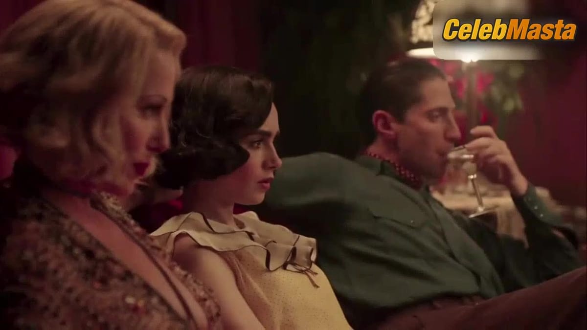 Stefanie von Pfetten, Chanon Finley, Sarah French and Carina Conti's Lesbian, Tits Scene in The Last Tycoon