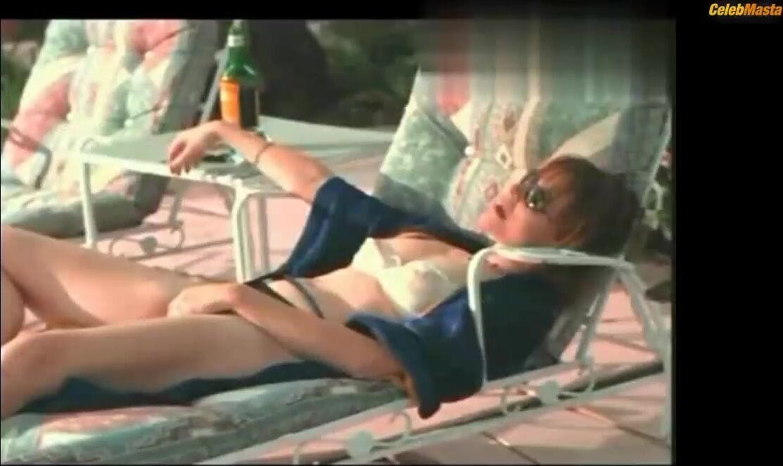 Priscilla Barnes Swimsuit Scene from Implicated
