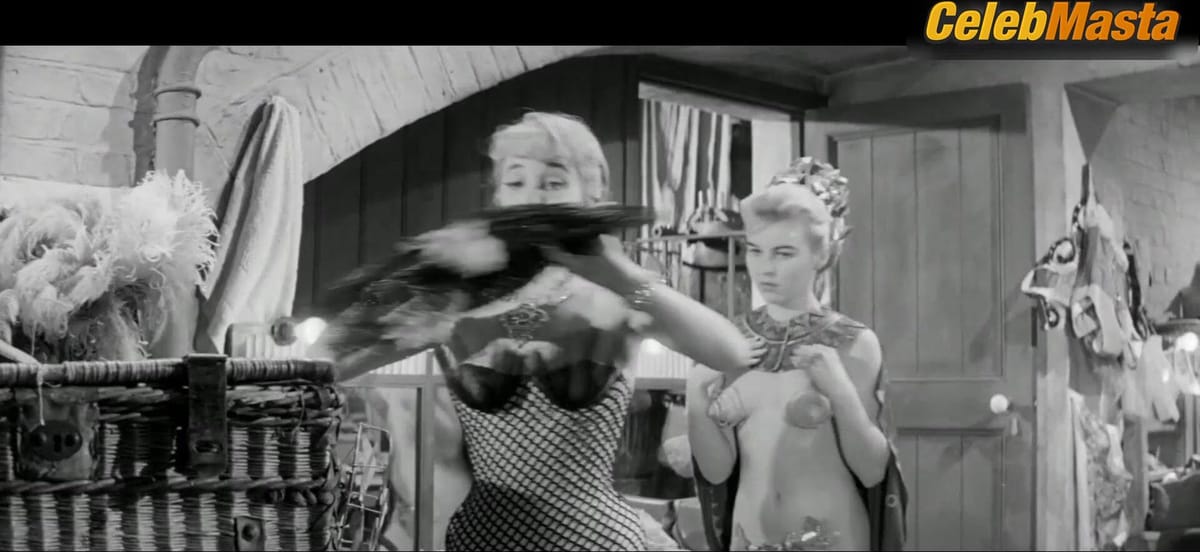 Sylvia Syms Underwear Scene from Expresso Bongo