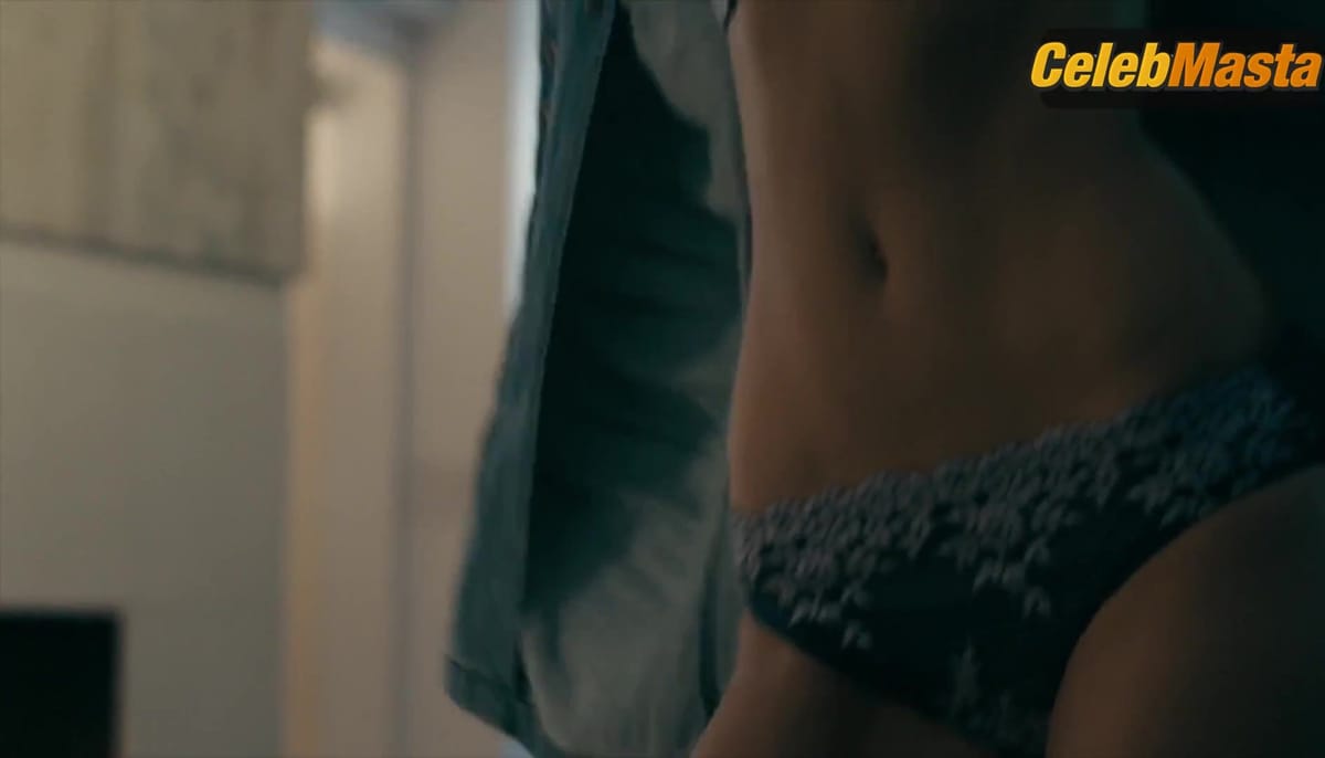 Alexis Ren Flaunts Underwear Scene in Deputy