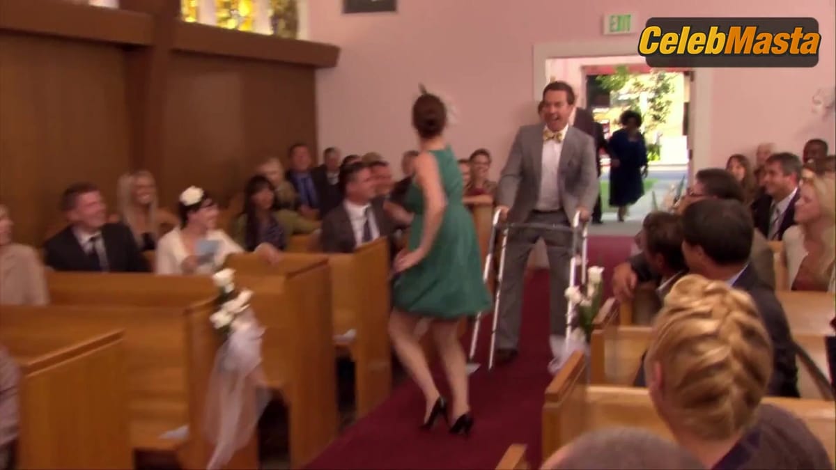 Ellie Kemper Underwear Scene from The Office