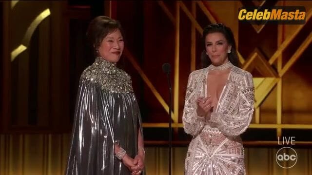 Eva Longoria Sexy Scene from The Academy Awards