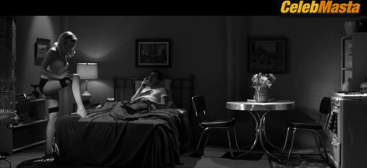 Malin Akerman's Underwear Scene from Hotel Noir