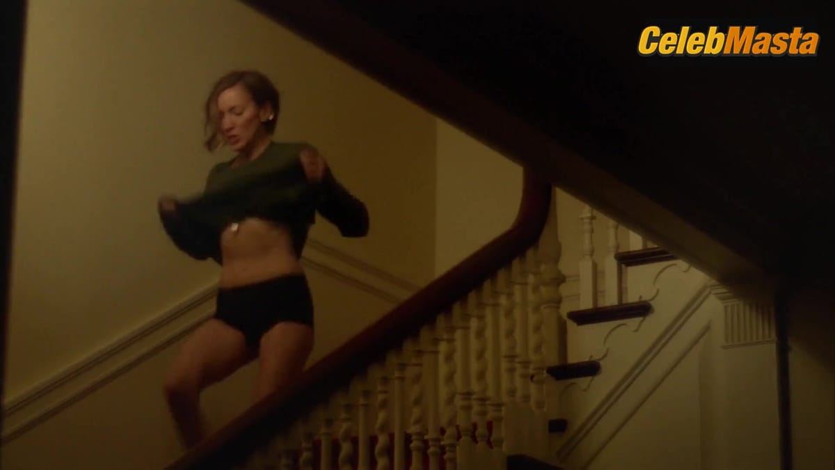 Katie Cassidy's Underwear Scene in Grace